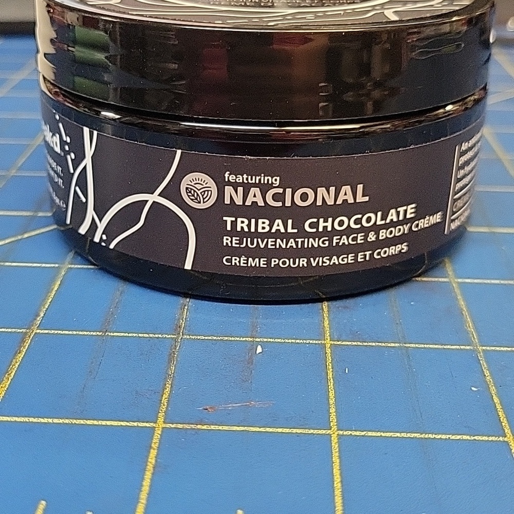 Tweek.d Nacional Tribal Chocolate Face & Body Creme 226.5g New Sealed Jar